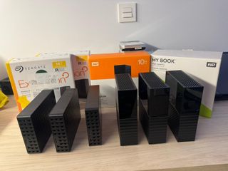 Discos Duros Externos 10 y 14TB (Seagate, WD)