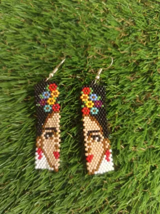 Pendientes Frida Kahlo Miyuki