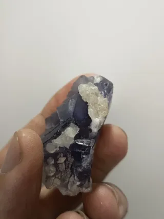 Cristal de Fluorite Azul