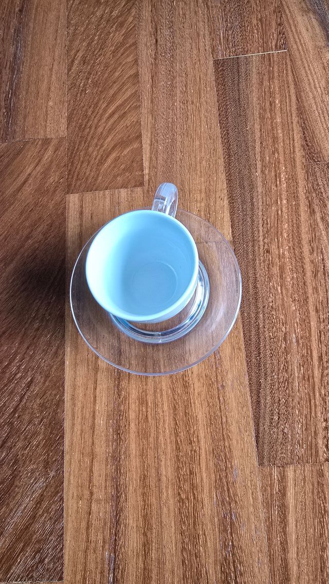 Set 6 Tazzine Caffè Plastica e Ceramica