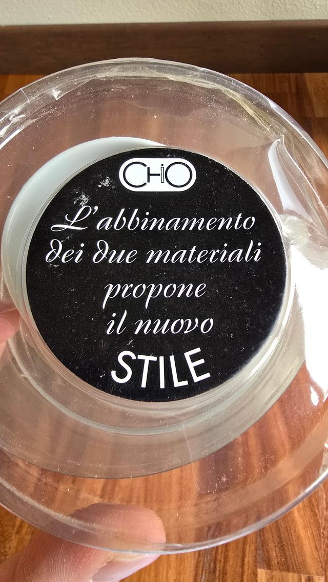 Set 6 Tazzine Caffè Plastica e Ceramica