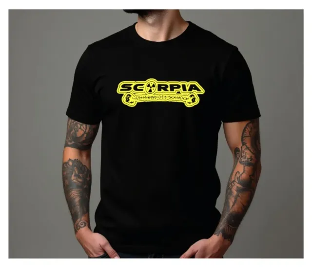 Camiseta SCORPIA Negra