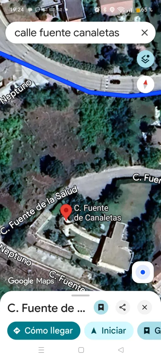 Parcela urbanización las fuentes