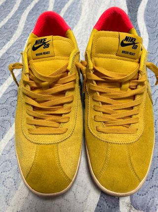 Zapatillas Nike Bruin React Amarillas y Rosas