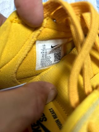 Zapatillas Nike Bruin React Amarillas y Rosas