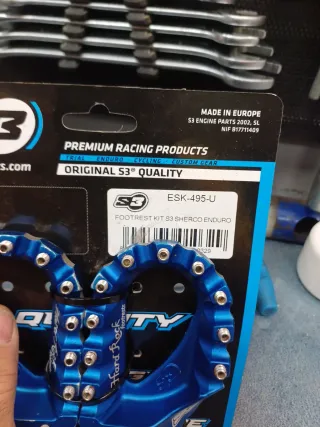 Estriberas S3 Hard Rock para Sherco