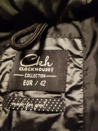 Cazadora plumífero mujer negra, talla 40-42