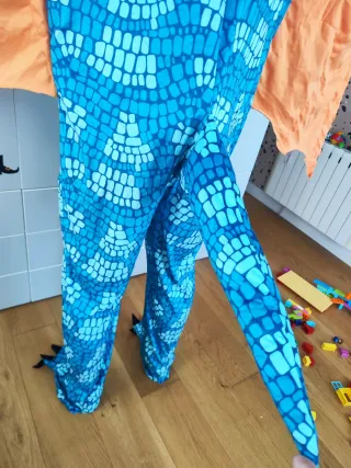 Disfraz dinosaurio/lagarto talla L Nuevo