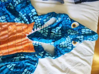 Disfraz dinosaurio/lagarto talla L Nuevo