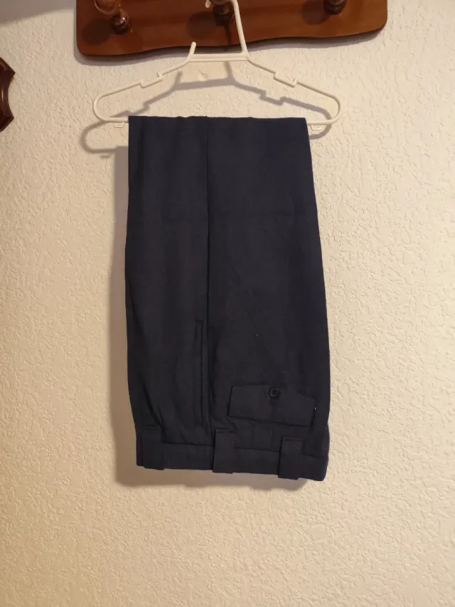 Pantalón de vestir azul marino