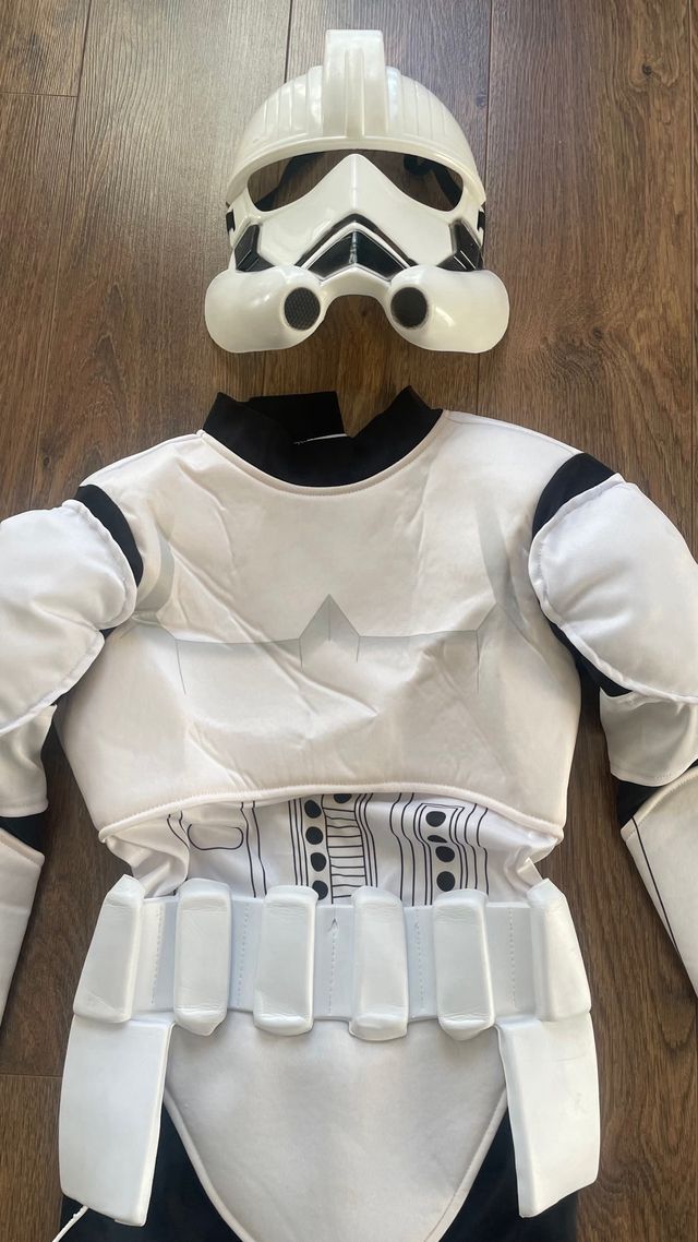 Disfraz Star Wars Villain Trooper Talla 6-8 años
