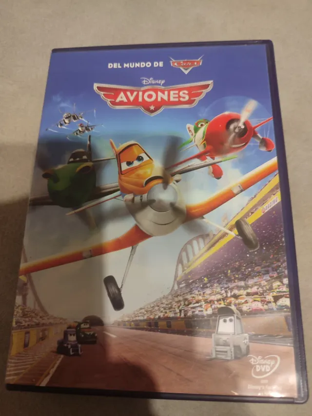 Película Aviones Disney DVD Español