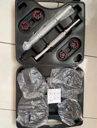 Maletín Kit Mancuernas 20 kg