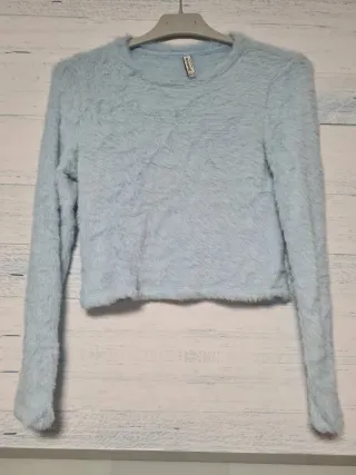 Jersey Stradivarius azul talla M