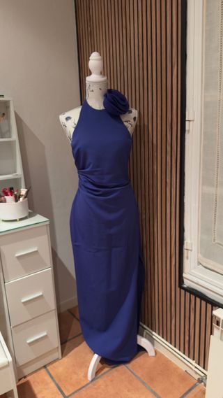 Vestido Mango Capsule Azul