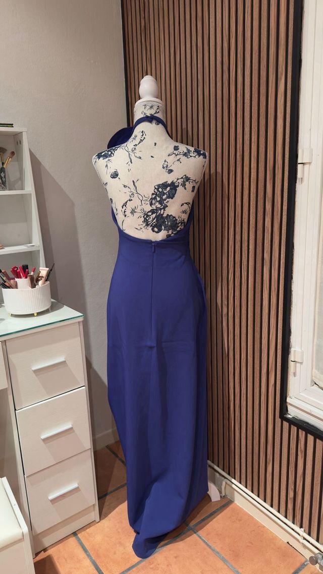 Vestido Mango Capsule Azul