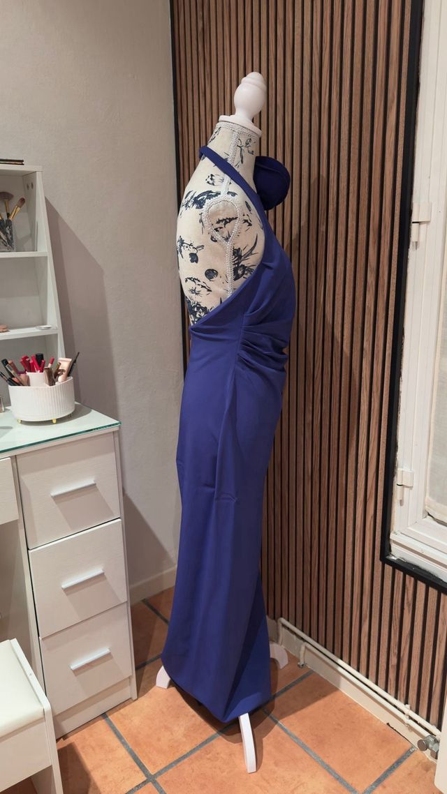 Vestido Mango Capsule Azul