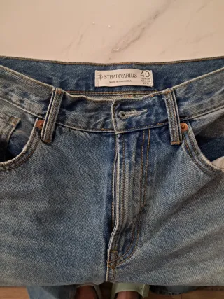 Vaqueros Stradivarius Talla 40