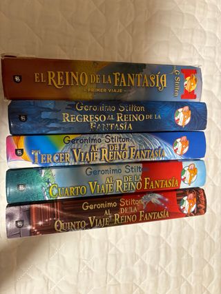 Colección Geronimo Stilton (5 primeros libros)