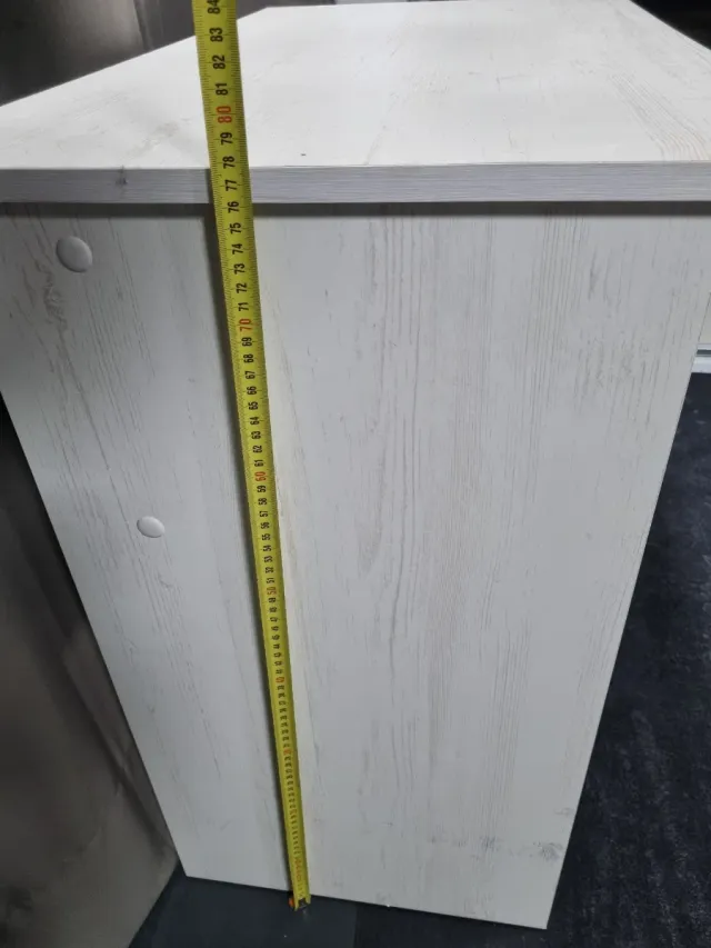 Escritorio de madera blanco