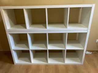 Estanterías Kallax Ikea Blancas