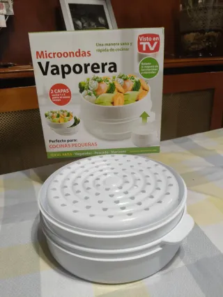 Microondas Vaporera 2 Capas