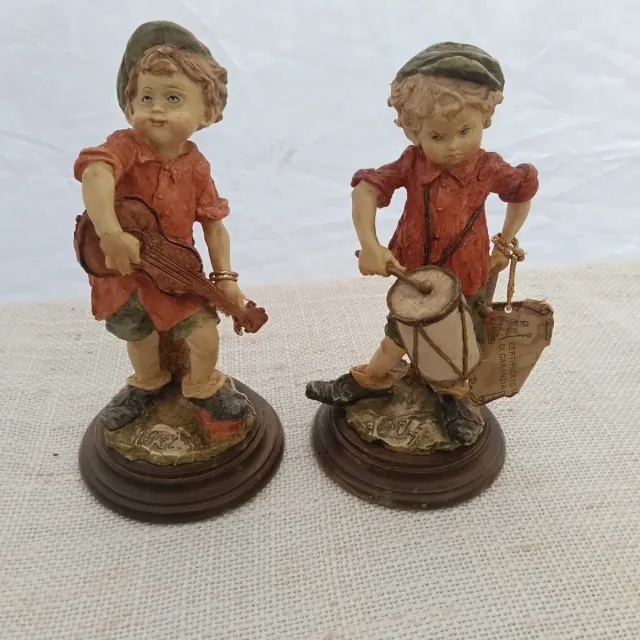 Statuette Capodimonte bambini musicisti