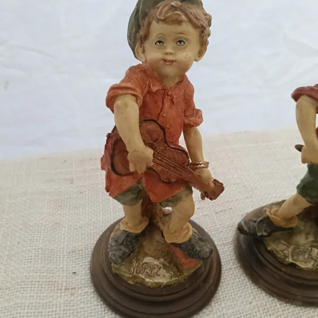 Statuette Capodimonte bambini musicisti