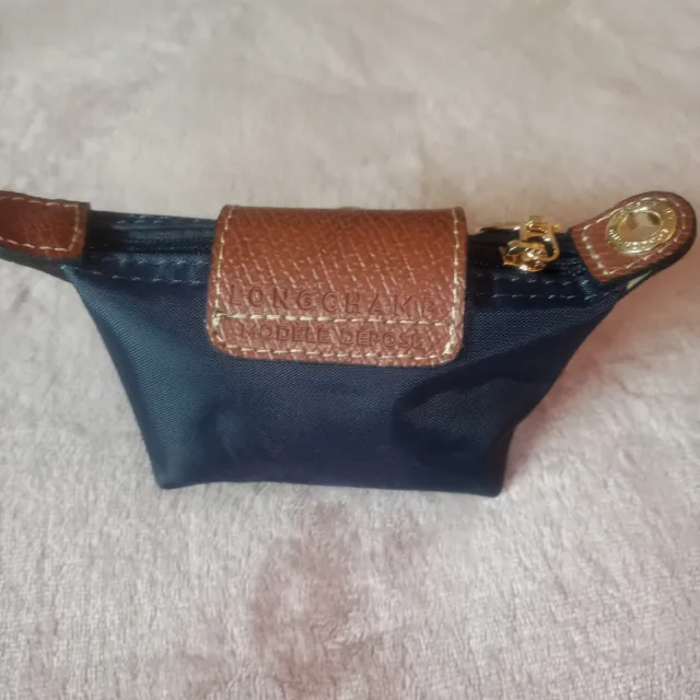 Monedero  Pliage Azul Marrón