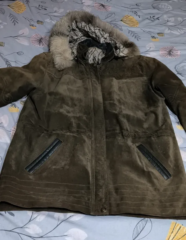 Chaqueta mujer ante y piel