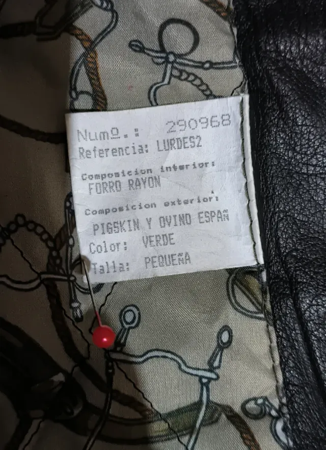 Chaqueta mujer ante y piel