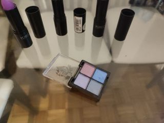 Lote 3pintalabios Kiko Milano+sombra de ojos+afila