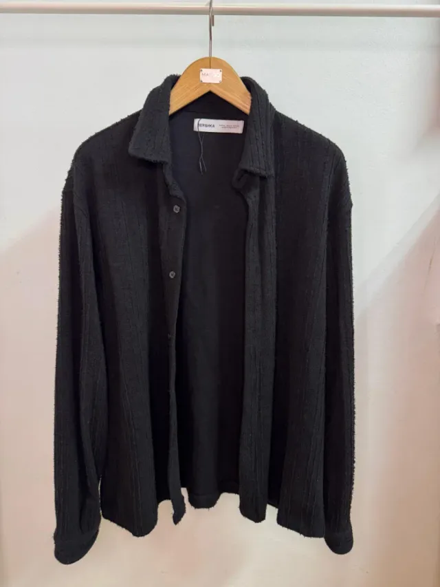 Sobrecamisa Bershka Negra Talla XL