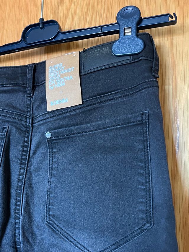 Jeans Súper Skinny High Waist Talla 29
