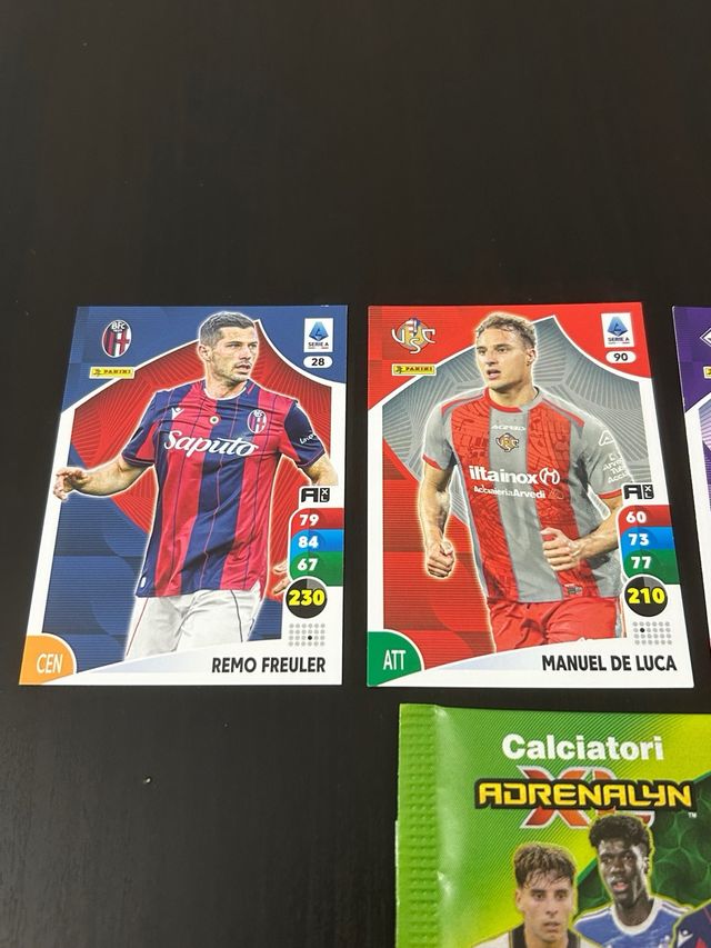 Set 8 carte Panini AdrenalynXL 2025-2026