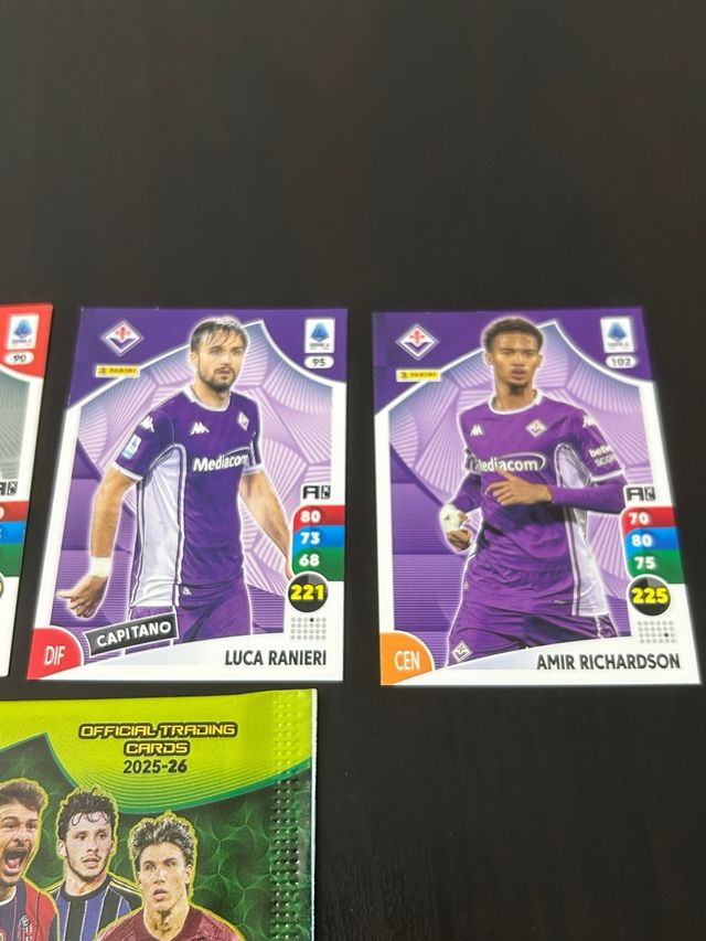 Set 8 carte Panini AdrenalynXL 2025-2026