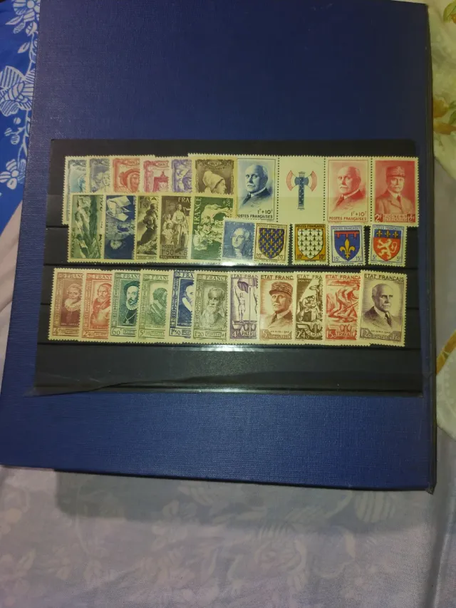 Francobolli della collezione France