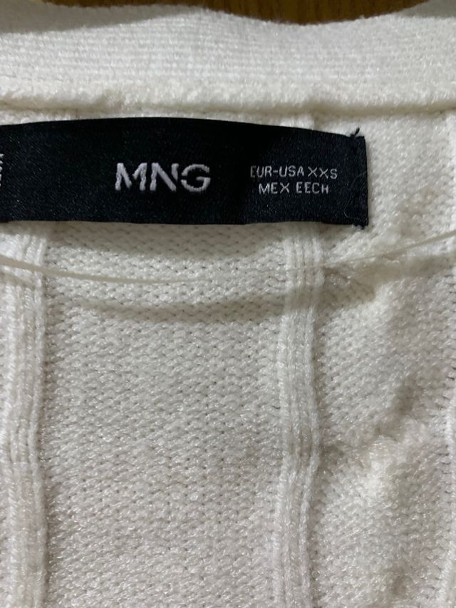 Chaqueta Mango Mujer Rayas Roja