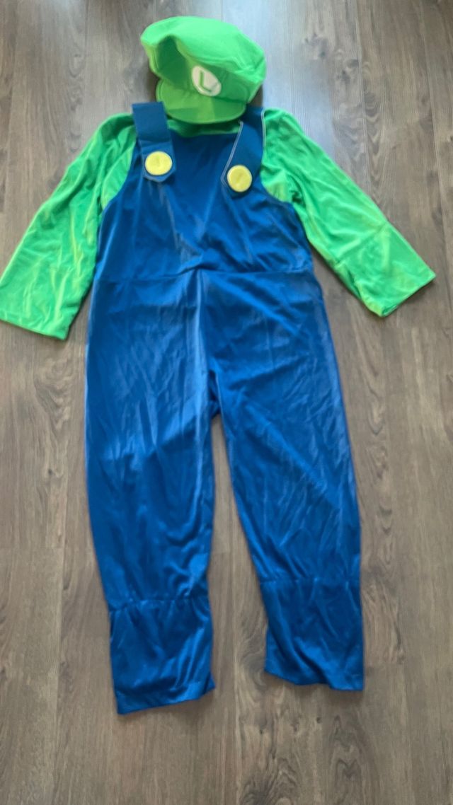 Disfraz Luigi niños talla 8-0