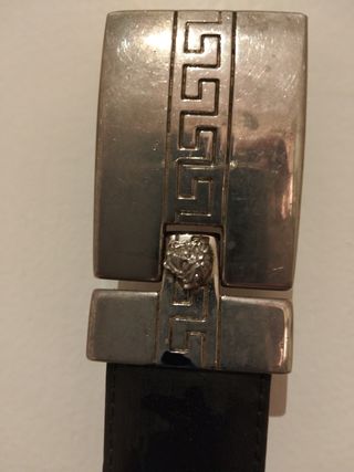 Cinturón Versace Medusa Negro