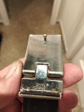 Cinturón Versace Medusa Negro