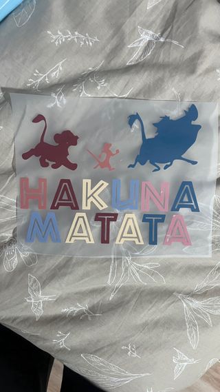 Vinilo textil para ropa - Personajes