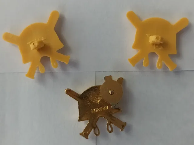 3 Emblemas Cuello Policía Militar