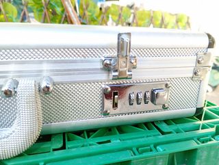 Maletín Solingen aluminio - Cierres combinación