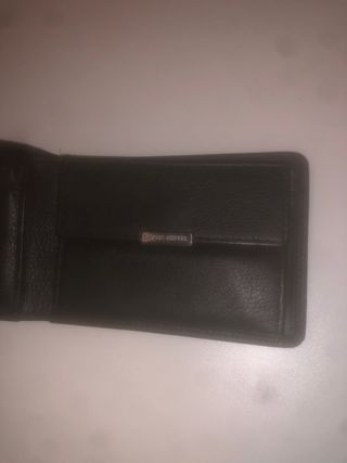 Cartera de piel BRAUN BUEFFEL Negra