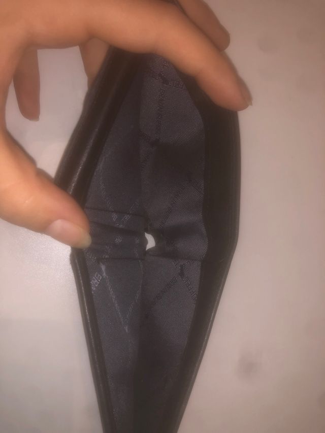 Cartera de piel BRAUN BUEFFEL Negra