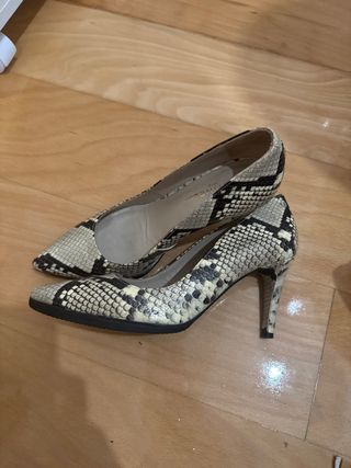 Tacones Martinelli Piel Serpiente Talla 38
