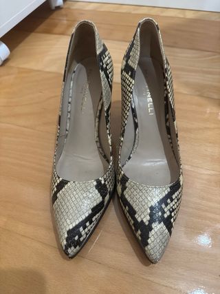 Tacones Martinelli Piel Serpiente Talla 38
