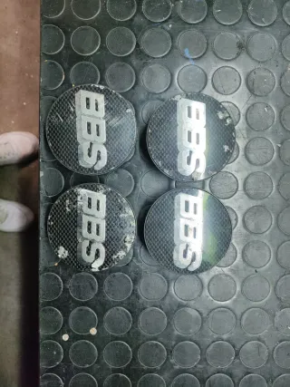 4 Centros de Roda BBS Originais