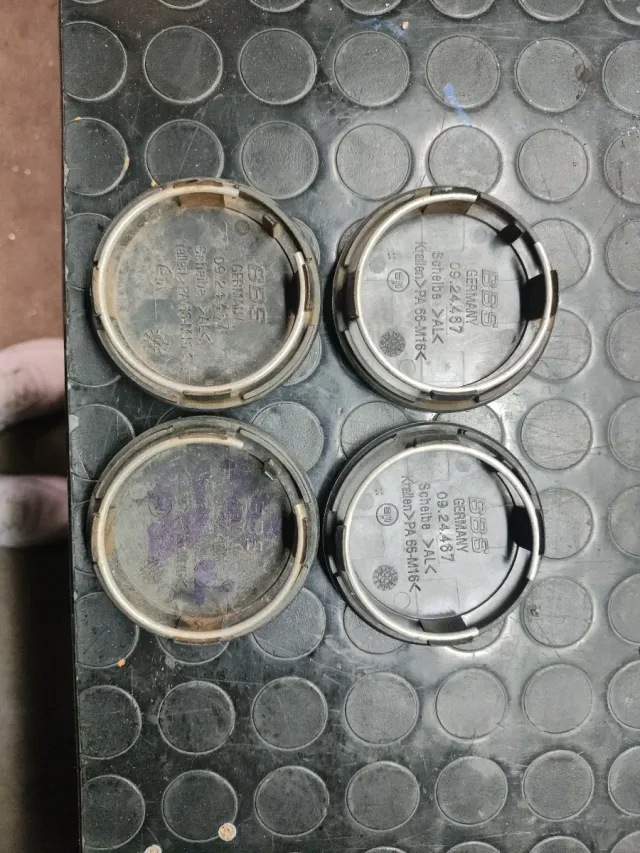 4 Centros de Roda BBS Originais